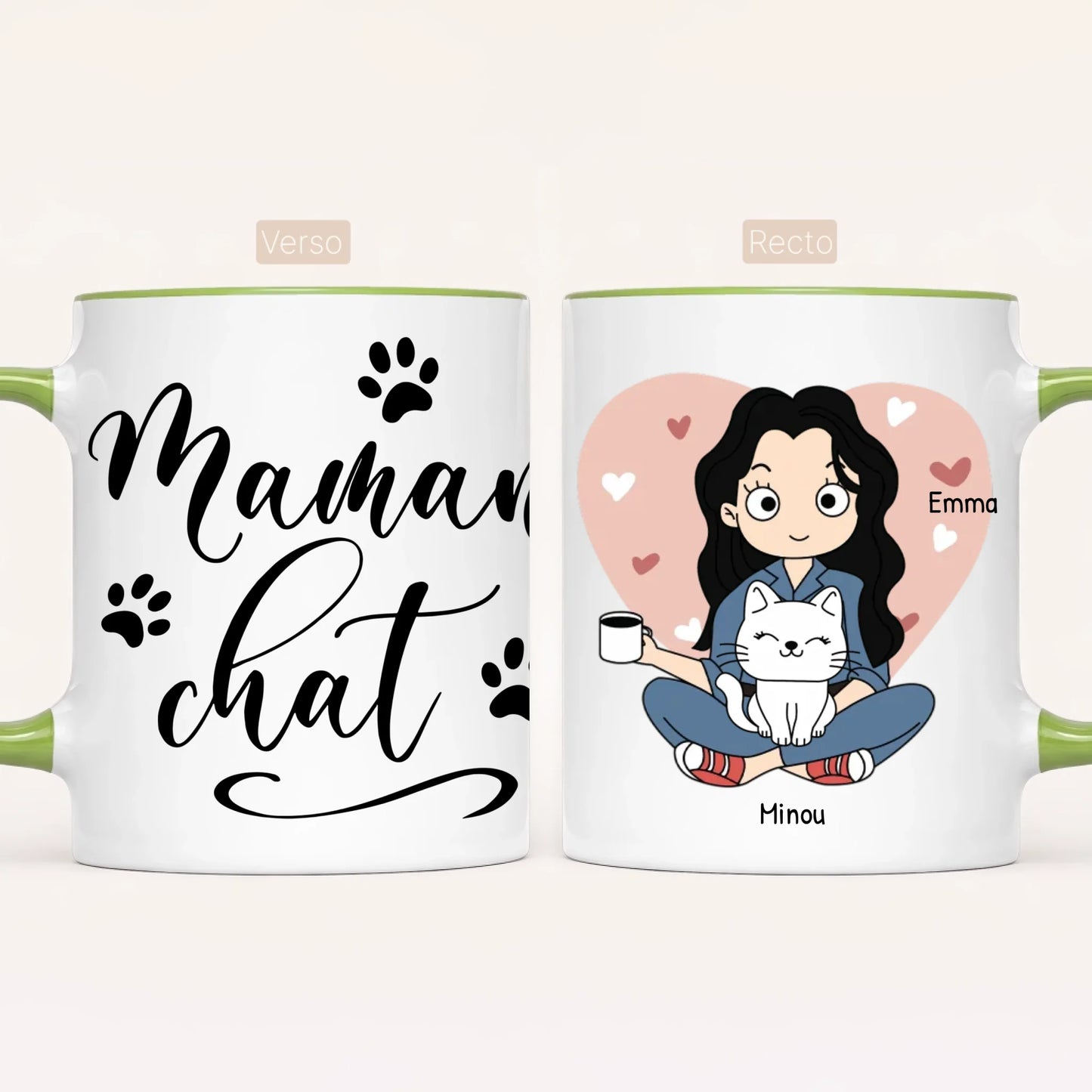Maman Chat | Mug Personnalisé