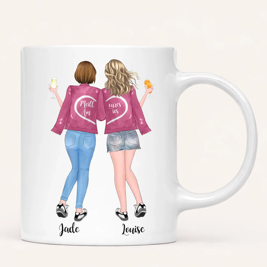 Jusqu'à 5 Meilleures Amies | Mug Personnalisé