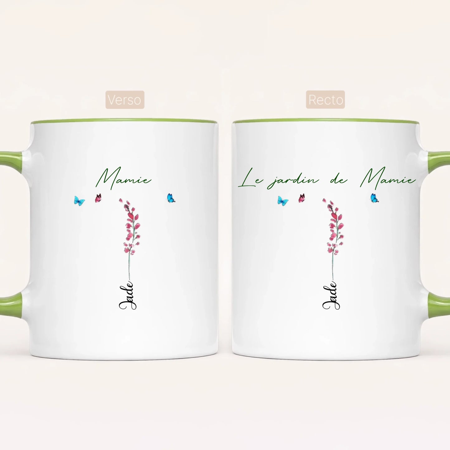 Le Jardin De Mamie - Mug Personnalisé