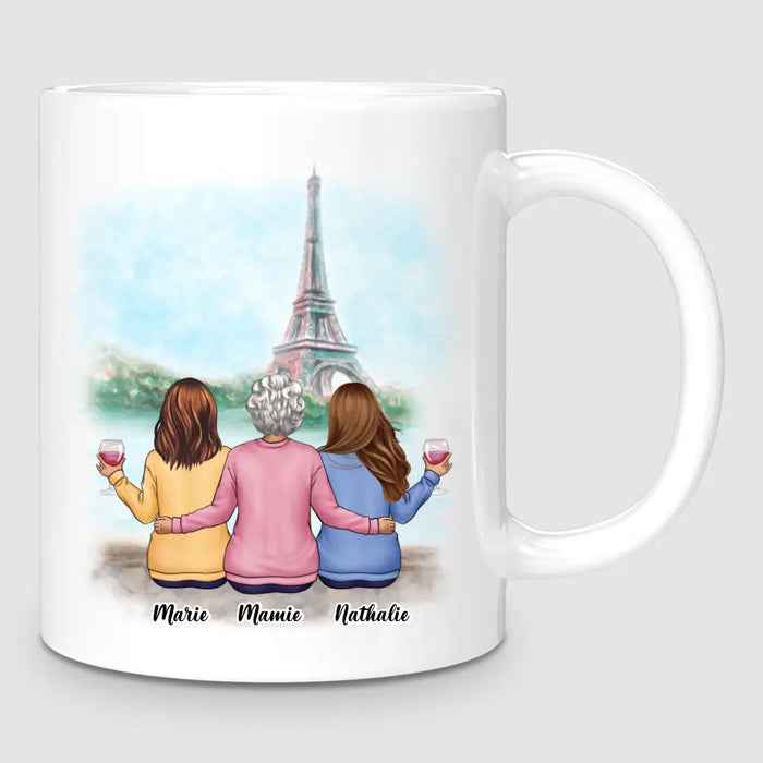 Mamie & 2 Petites-Filles à Paris