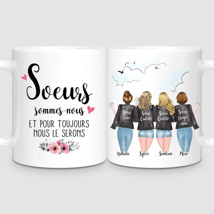 4 Soeurs | Mug Personnalisé