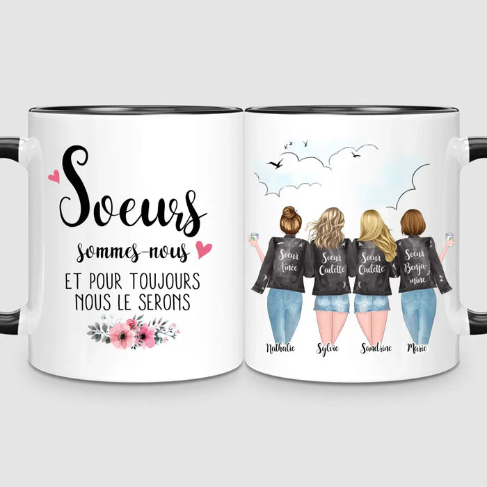 4 Soeurs | Mug Personnalisé