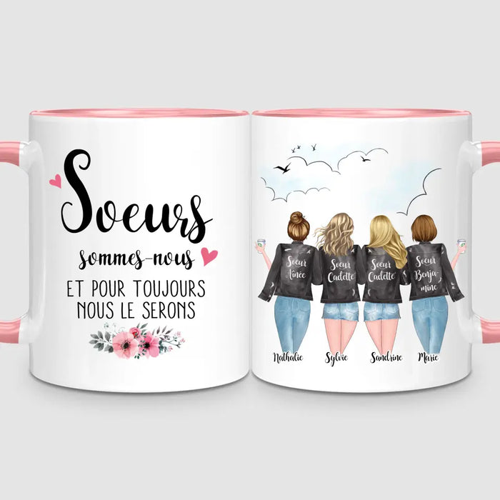 4 Soeurs | Mug Personnalisé