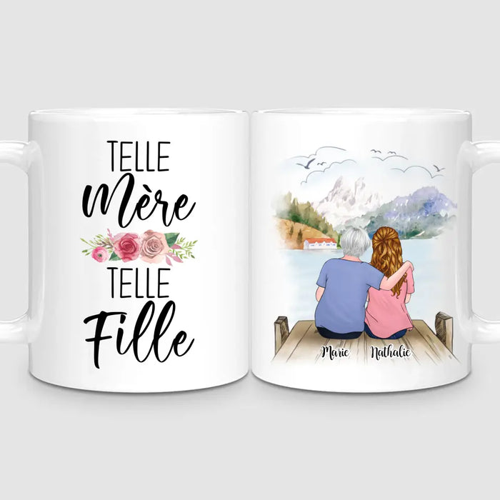 Telle Mère, Telle Fille | Mug Personnalisé