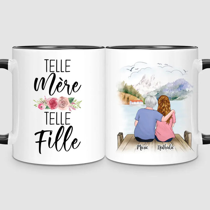 Telle Mère, Telle Fille | Mug Personnalisé