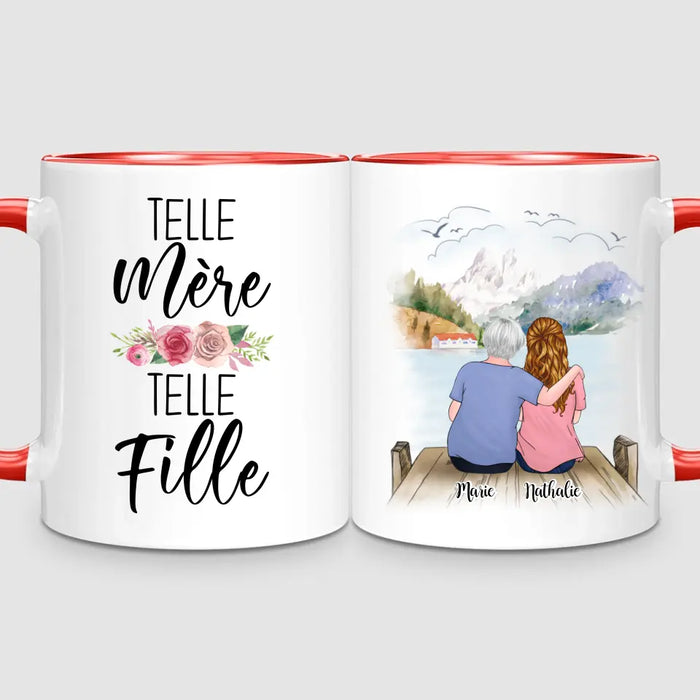 Telle Mère, Telle Fille | Mug Personnalisé