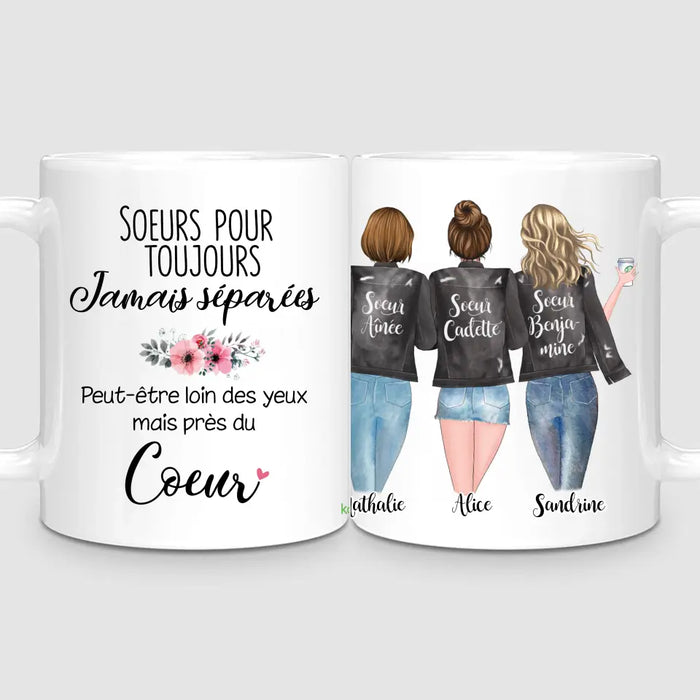 3 Soeurs | Mug Personnalisé