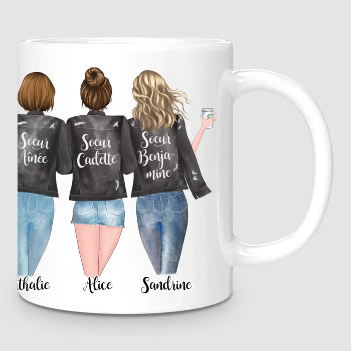 3 Soeurs | Mug Personnalisé