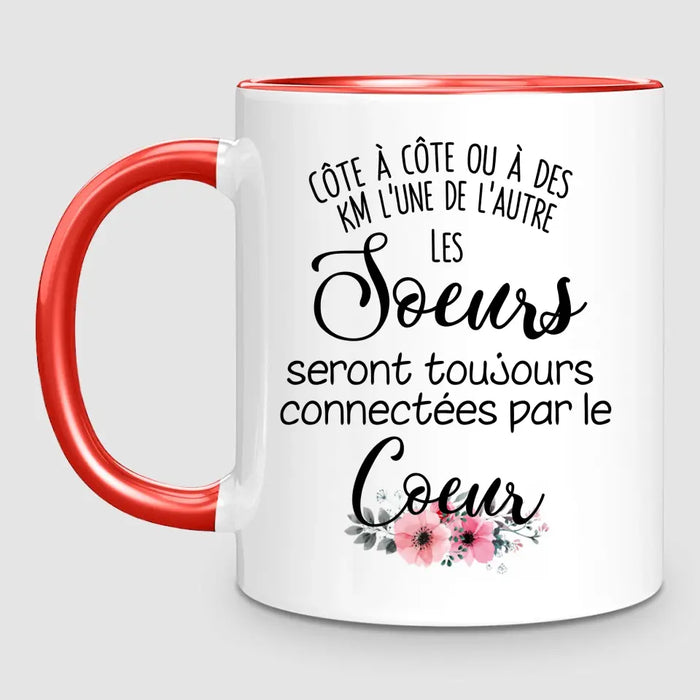 2 Soeurs | Mug Personnalisé