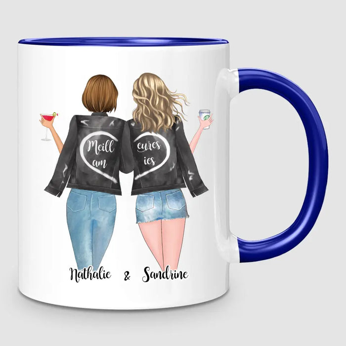 2 Meilleures Amies | Mug Personnalisé