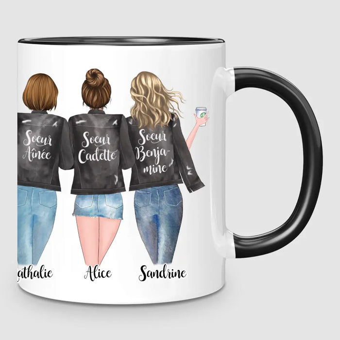 3 Soeurs | Mug Personnalisé