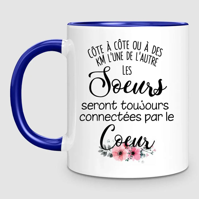 2 Soeurs | Mug Personnalisé