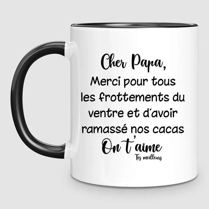 Homme & Jusqu'à 3 Chiens | Mug Personnalisé