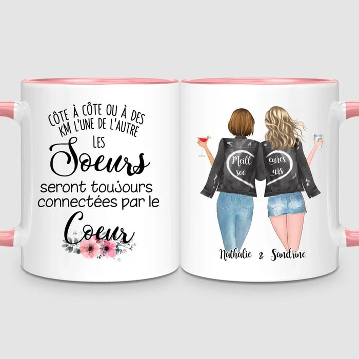 2 Soeurs | Mug Personnalisé