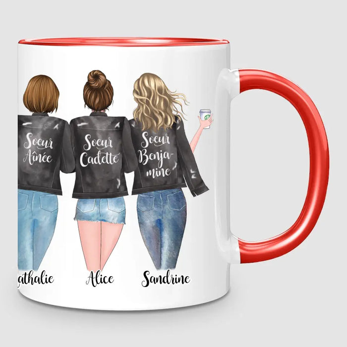 3 Soeurs | Mug Personnalisé