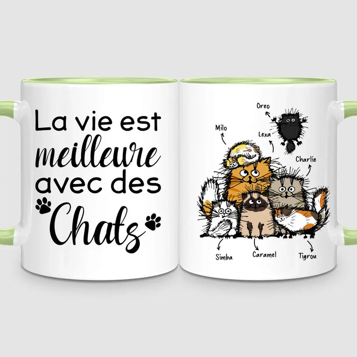 Jusqu'à 7 Chats