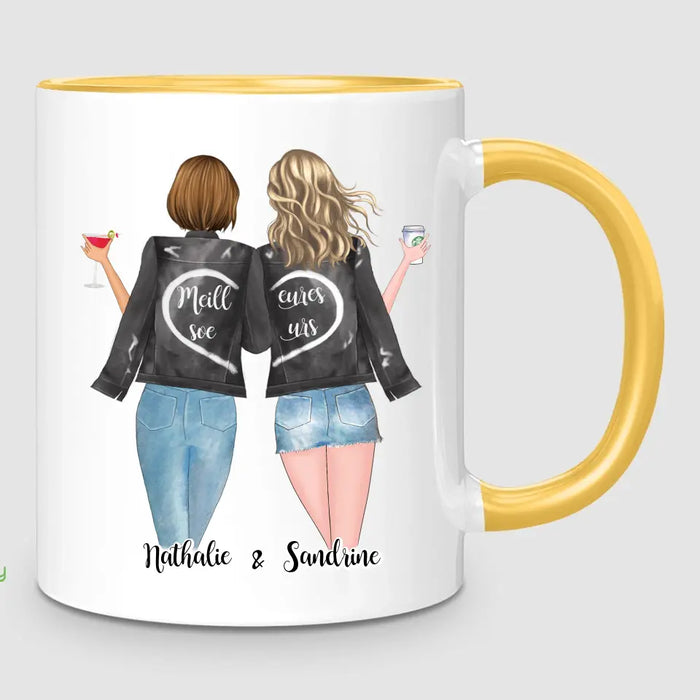 2 Soeurs | Mug Personnalisé