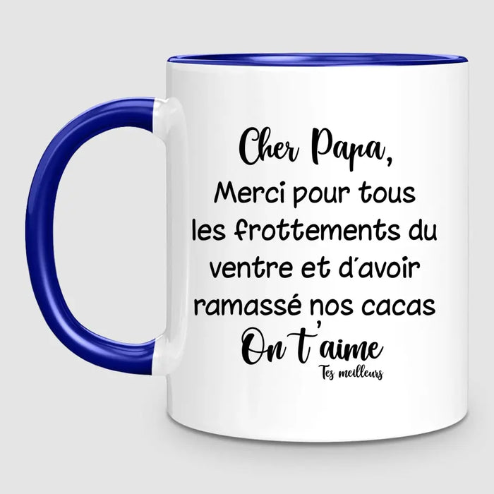 Homme & Jusqu'à 3 Chiens | Mug Personnalisé