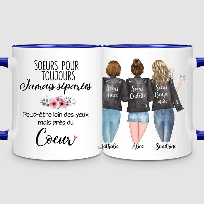 3 Soeurs | Mug Personnalisé