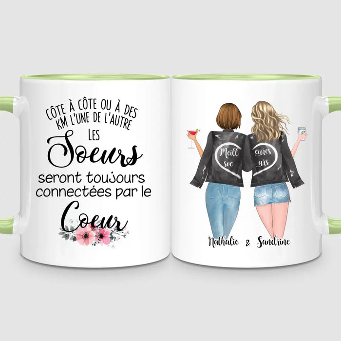 2 Soeurs | Mug Personnalisé