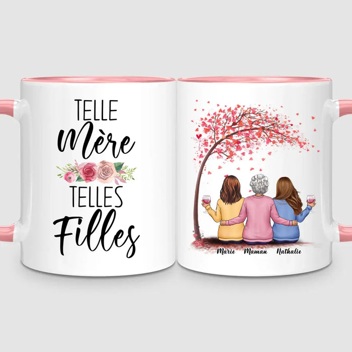 Telle Mère, Telles Filles | Mug Personnalisé