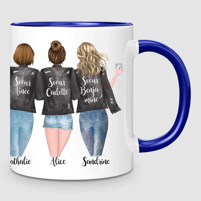 3 Soeurs | Mug Personnalisé