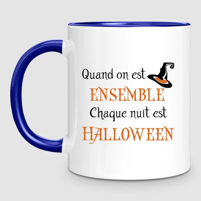 2 Filles à Halloween | Mug Personnalisé