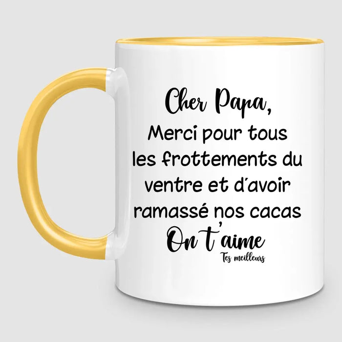 Homme & Jusqu'à 3 Chiens | Mug Personnalisé