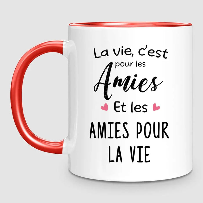 2 Amies Matures | Mug Personnalisé