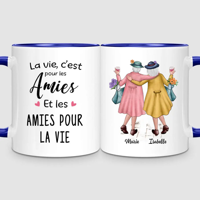 2 Amies Matures | Mug Personnalisé