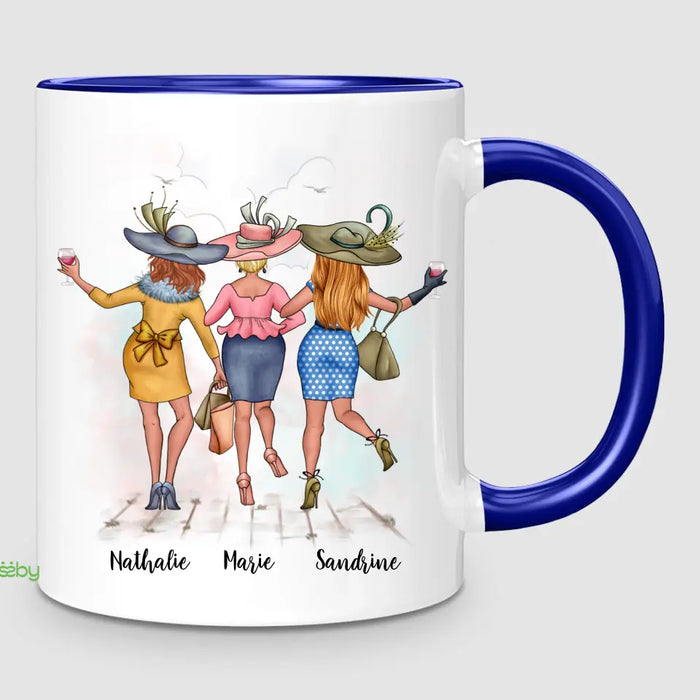 3 Amies Élégantes | Mug Personnalisé