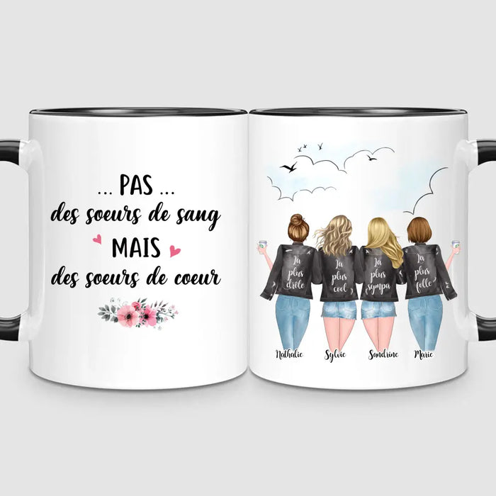 4 Meilleures Amies | Mug Personnalisé