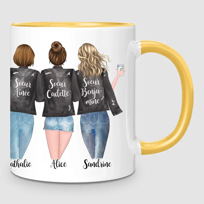 3 Soeurs | Mug Personnalisé