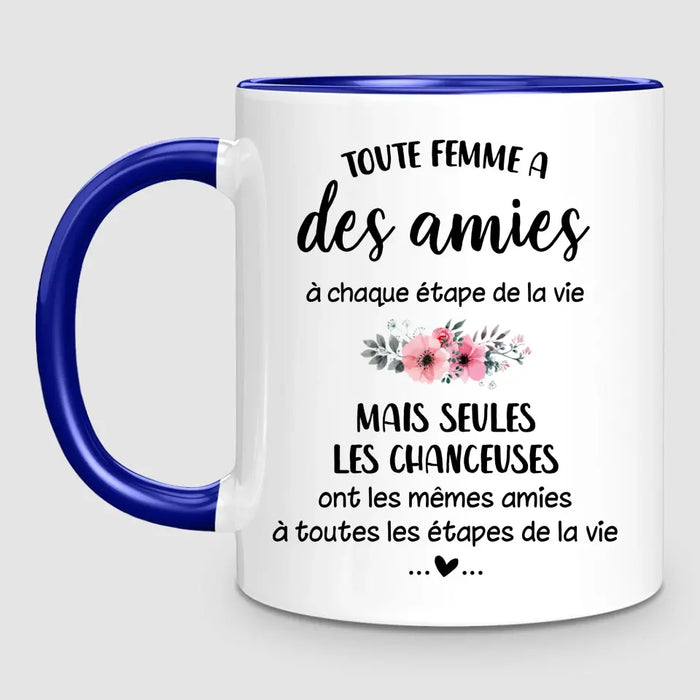 3 Amies Élégantes | Mug Personnalisé