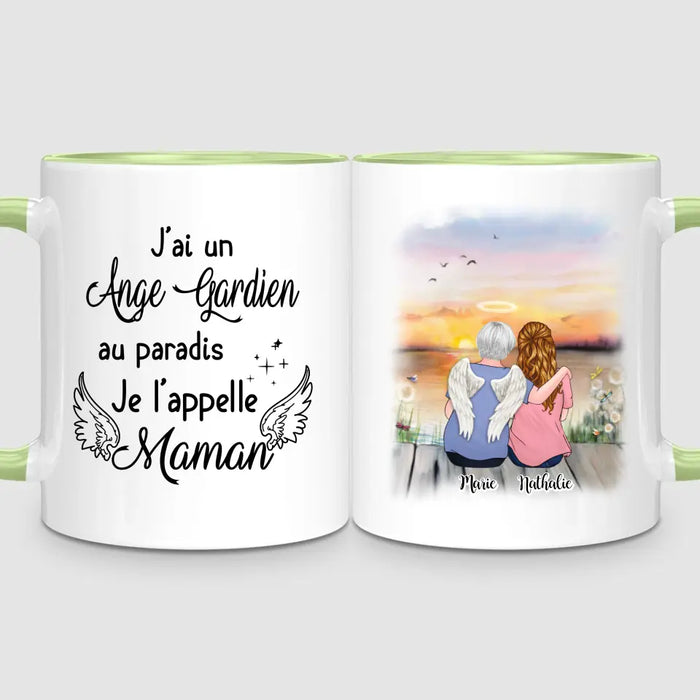 Maman & Fille | Hommage | Mug Personnalisé