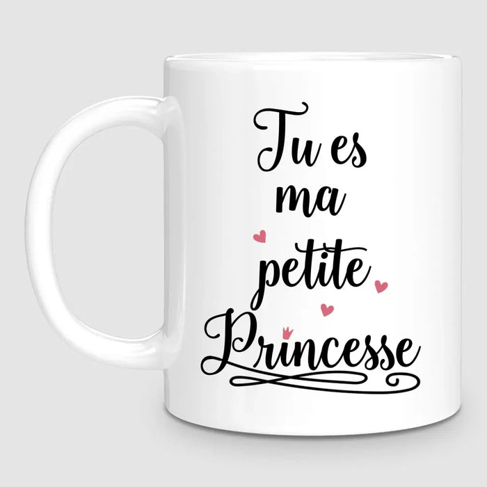 Reine & Princesse | Mug Personnalisé