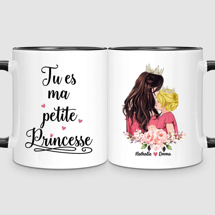 Reine & Princesse | Mug Personnalisé