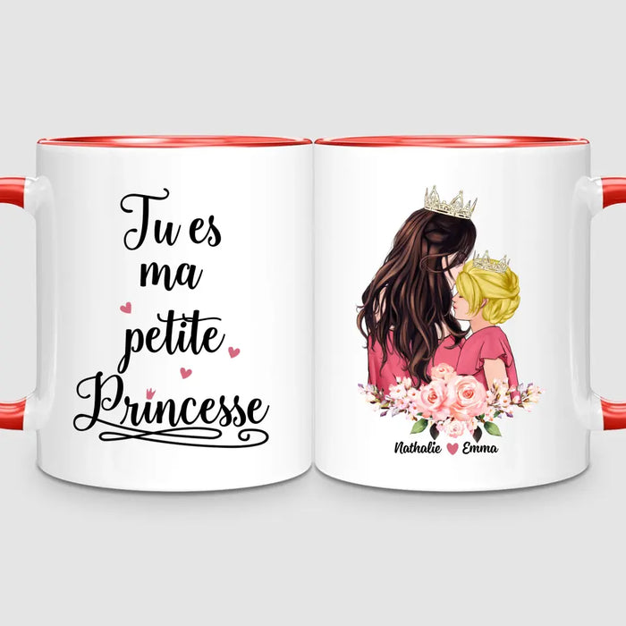 Reine & Princesse | Mug Personnalisé