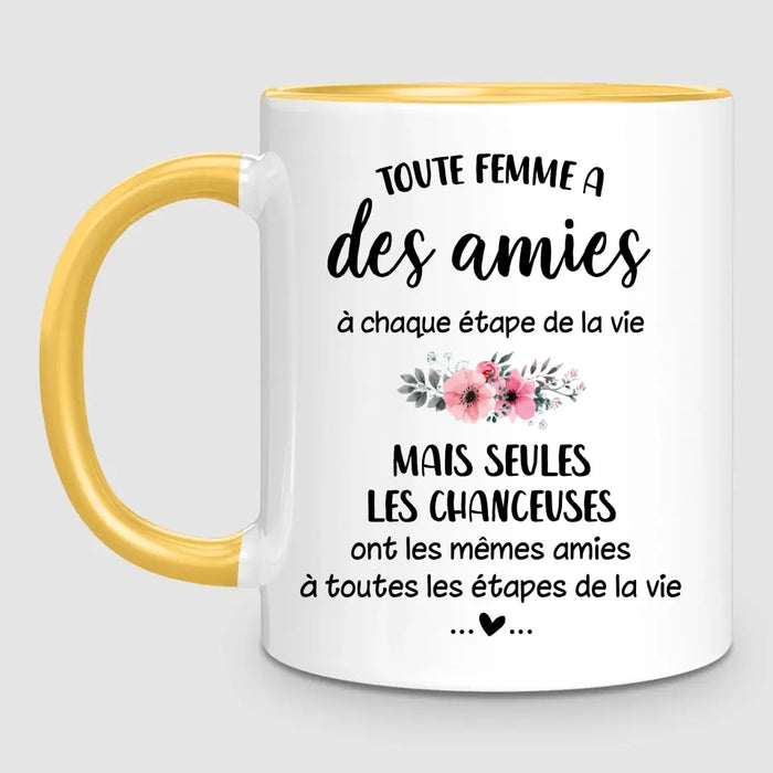 3 Amies Élégantes | Mug Personnalisé