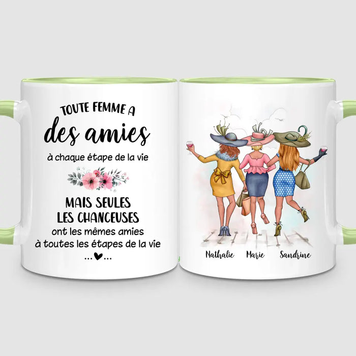 3 Amies Élégantes | Mug Personnalisé