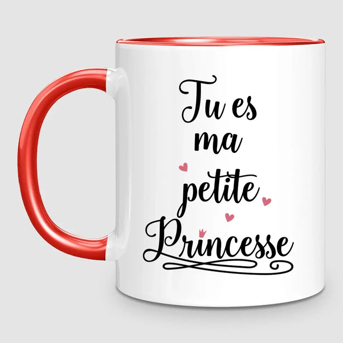 Reine & Princesse | Mug Personnalisé