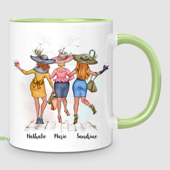 3 Amies Élégantes | Mug Personnalisé