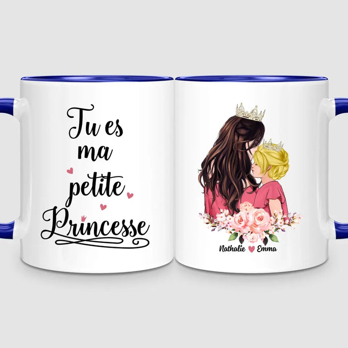 Reine & Princesse | Mug Personnalisé