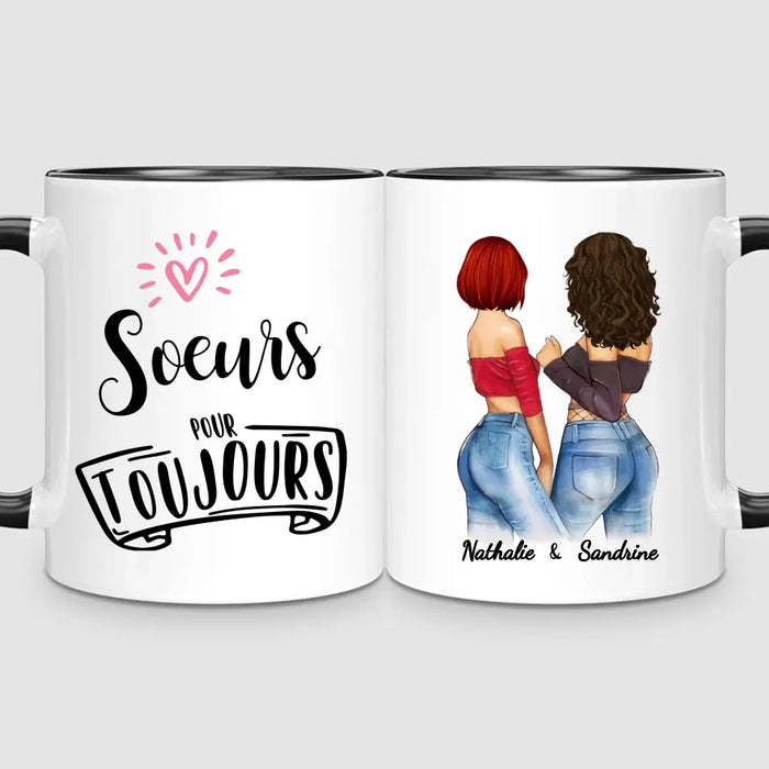 2 Soeurs Canons | Mug Personnalisé