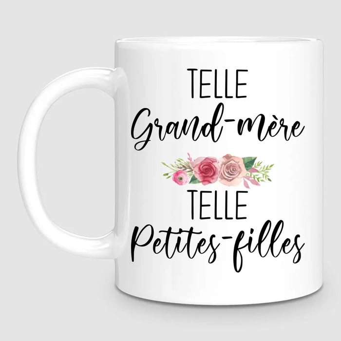 Mamie & 2 Petites-Filles | Mug Personnalisé