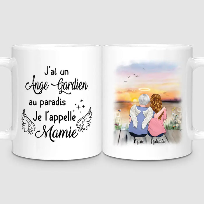 Mamie & Petite-Fille | Hommage | Mug Personnalisé