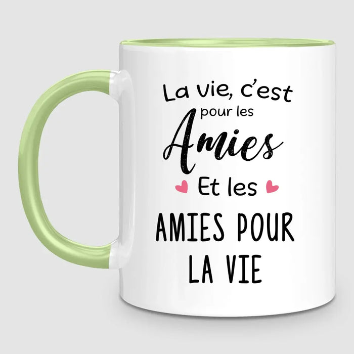 2 Amies Matures | Mug Personnalisé