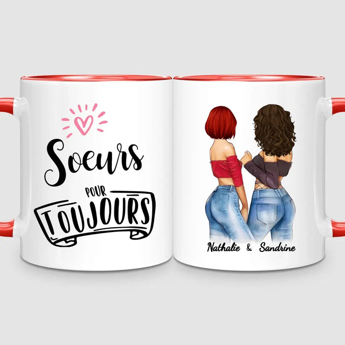 2 Soeurs Canons | Mug Personnalisé