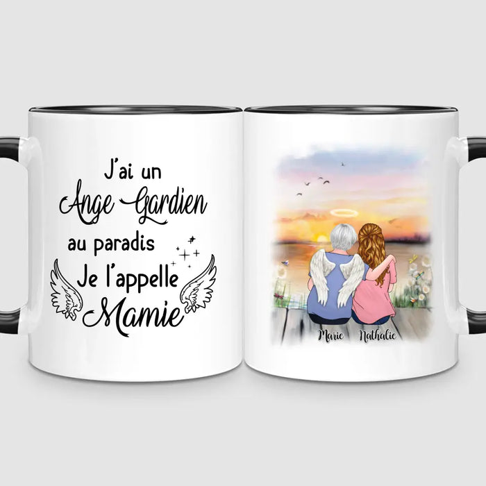 Mamie & Petite-Fille | Hommage | Mug Personnalisé