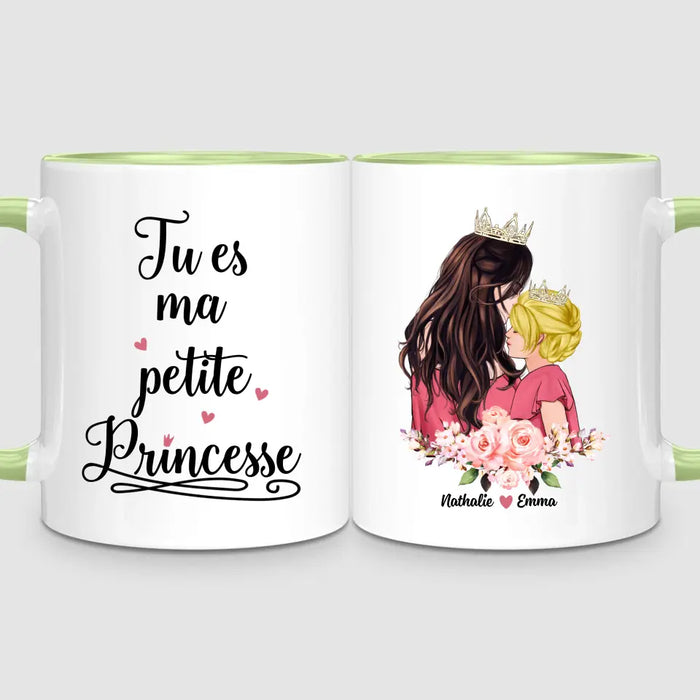 Reine & Princesse | Mug Personnalisé